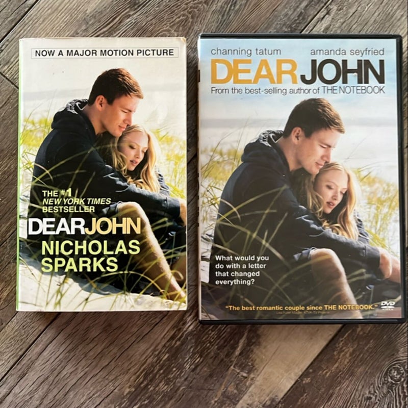 Dear John Book and DVD