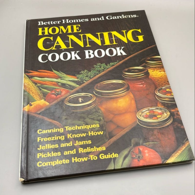 Home Canning Cookbook