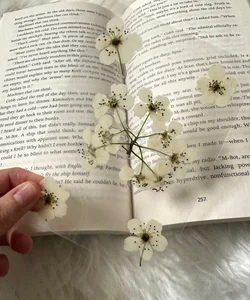 Handmade Real Flower Bookmark