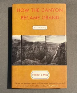 How the Canyon Became Grand