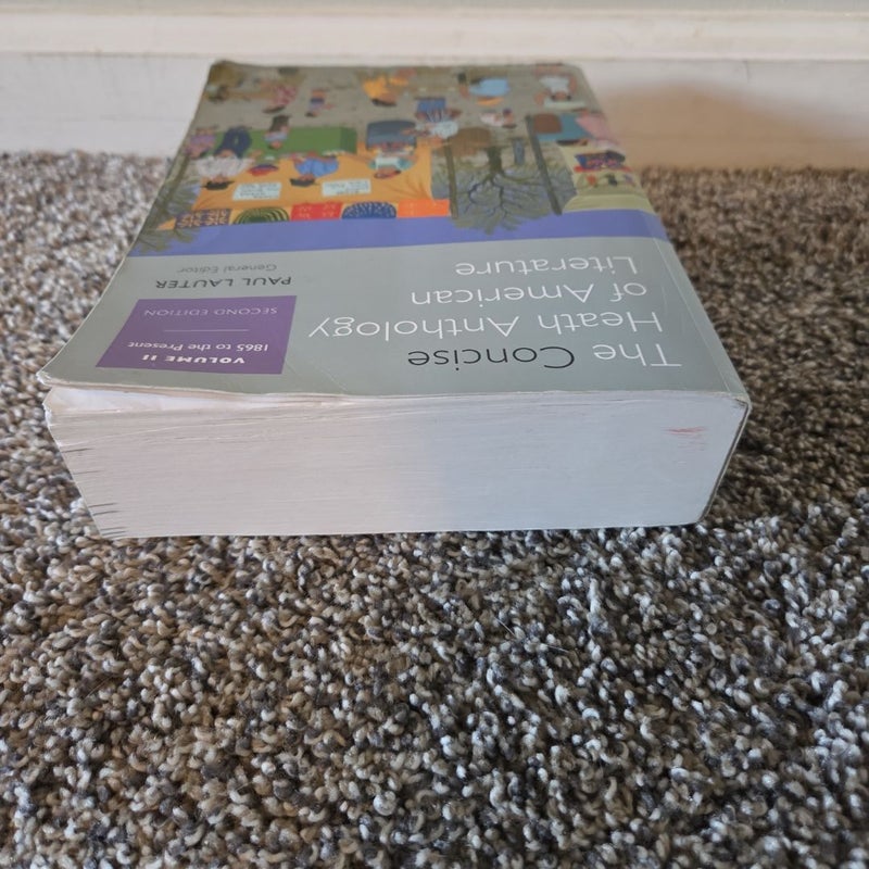 The Concise Heath Anthology of American Literature, Volume 2