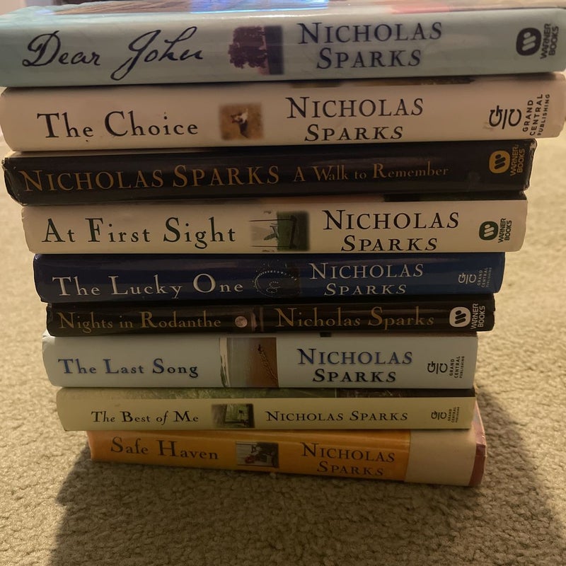Nicholas Sparks books 