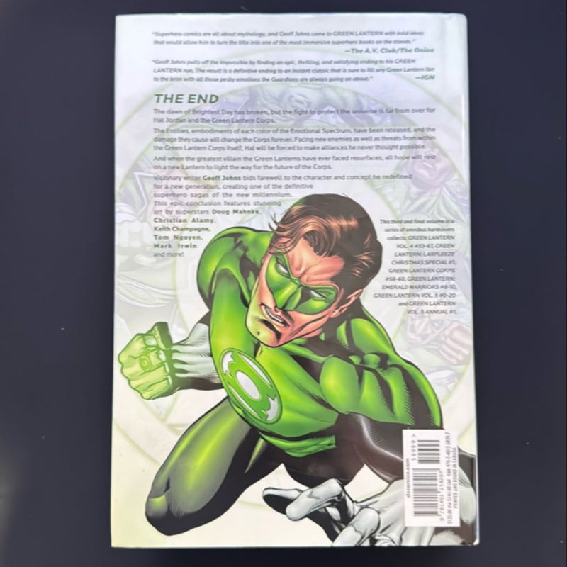 Green Lantern by Geoff Johns Omnibus Vol. 3