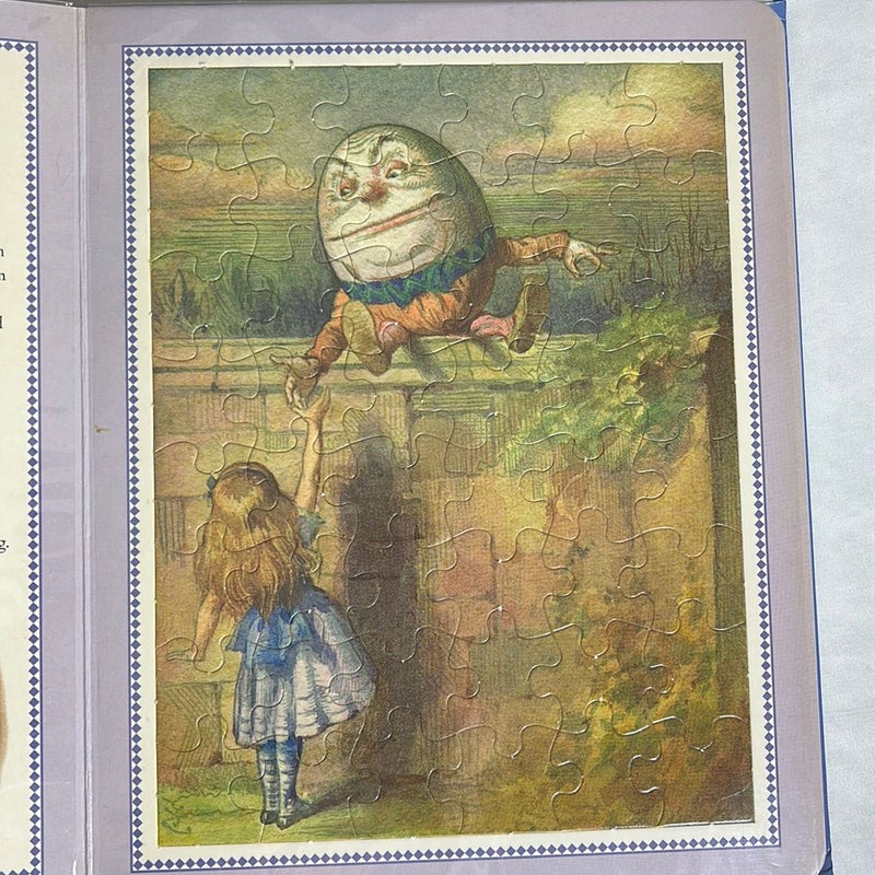Alice in Wonderland Jigsaw Book