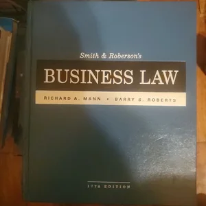Smith and Roberson's Business Law