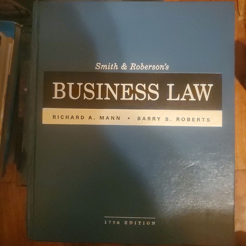 Smith and Roberson���s Business Law