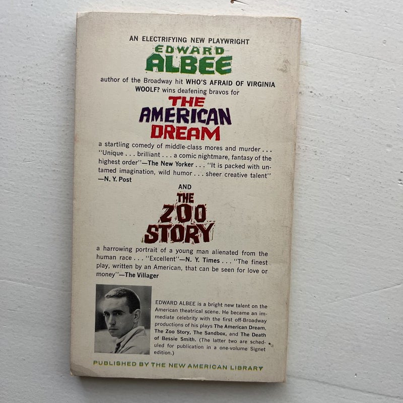 The American Dream and The Zoo Story 