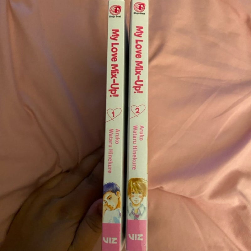 My Love Mix-Up manga volumes 1-2