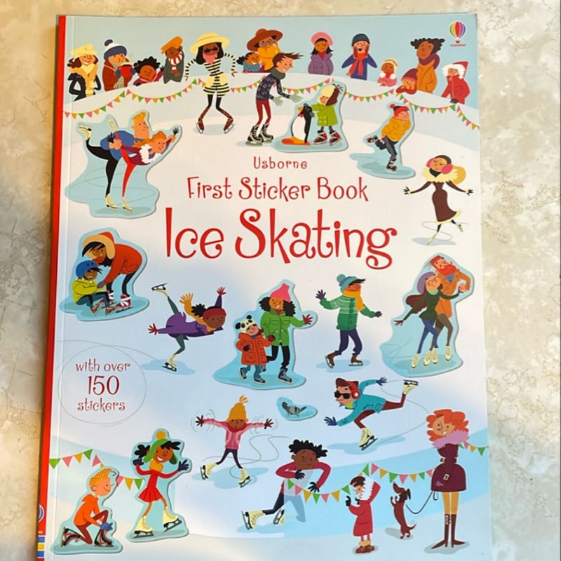 First Sticker Book Ice Skating