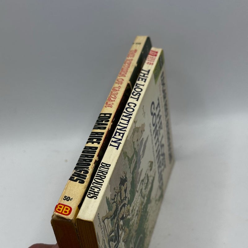 THE RETURN OF TARZAN 1963 #2 F-746 & The Lost Continent 1957 F-235