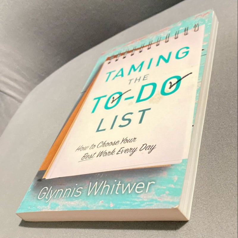 Taming the to-Do List