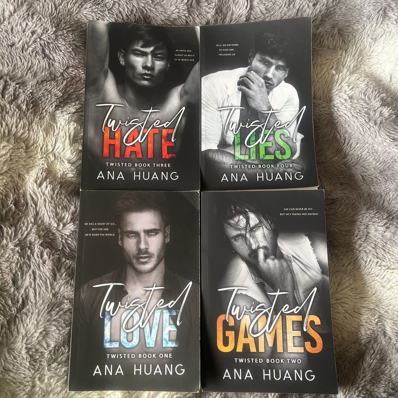 Twisted Love Series Male Model OOP Covers Bundle by Ana Huang