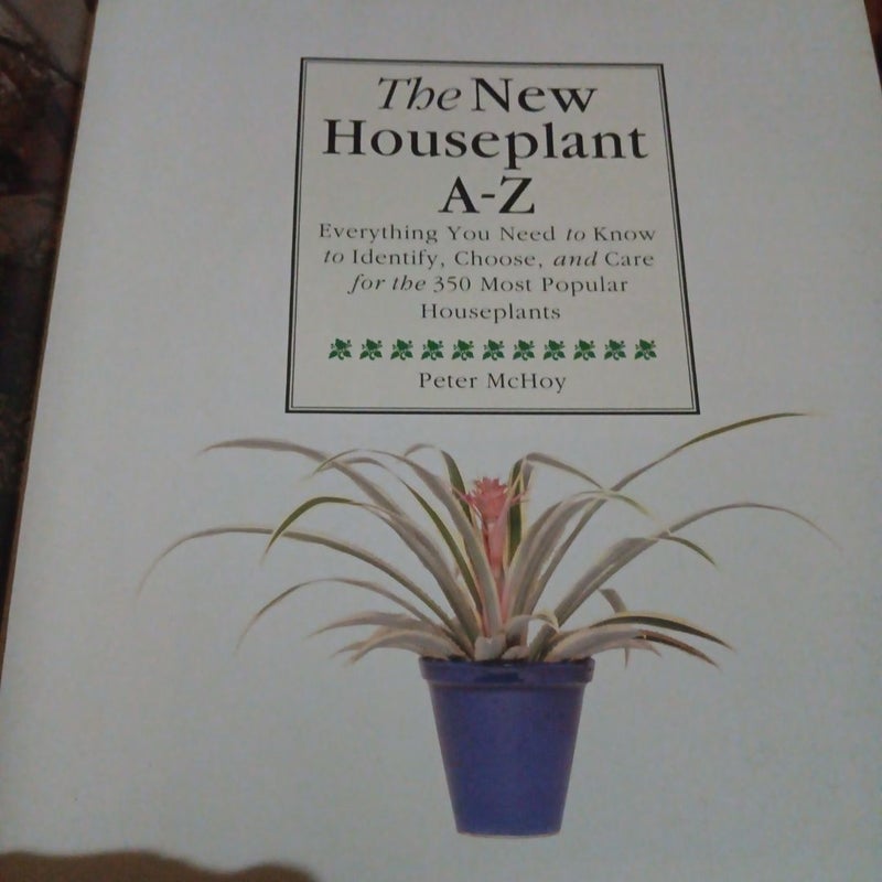 The New Houseplant A-Z