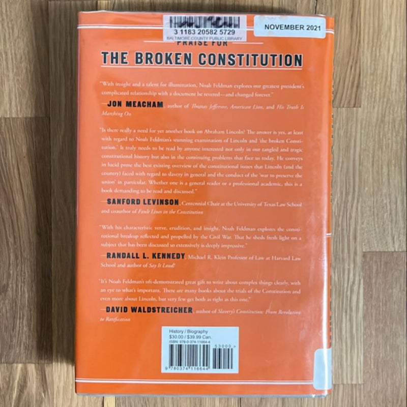 The Broken Constitution