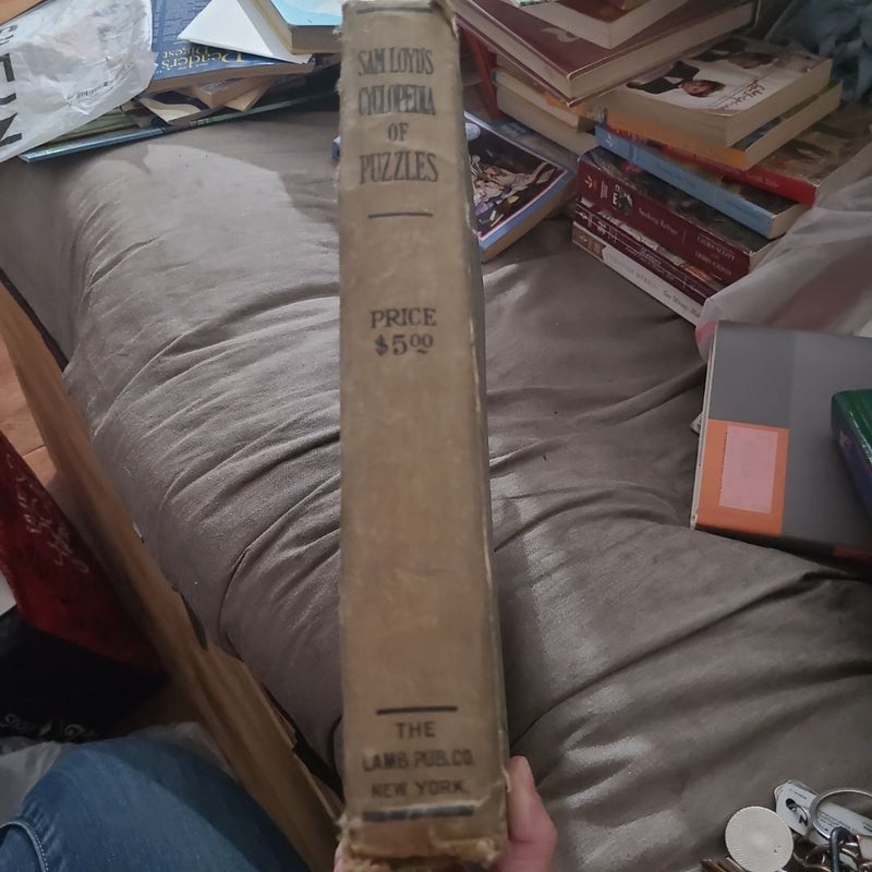 Sam Loyd's Cyclopedia of 5000 Puzzles, Tricks and Conundrums with Answers