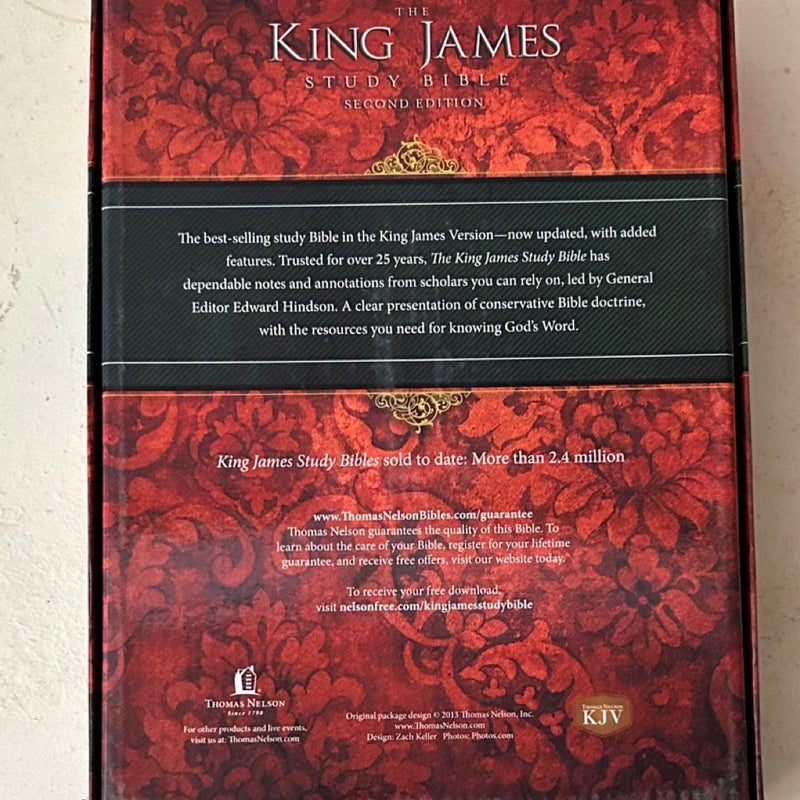 King James study bible second edition