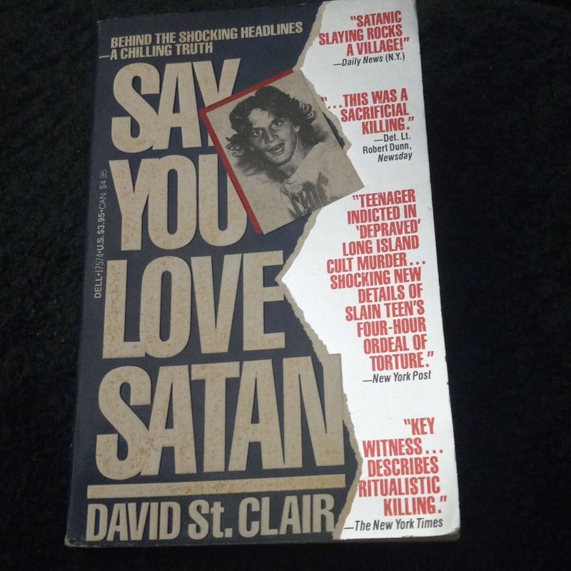 Say You Love Satan