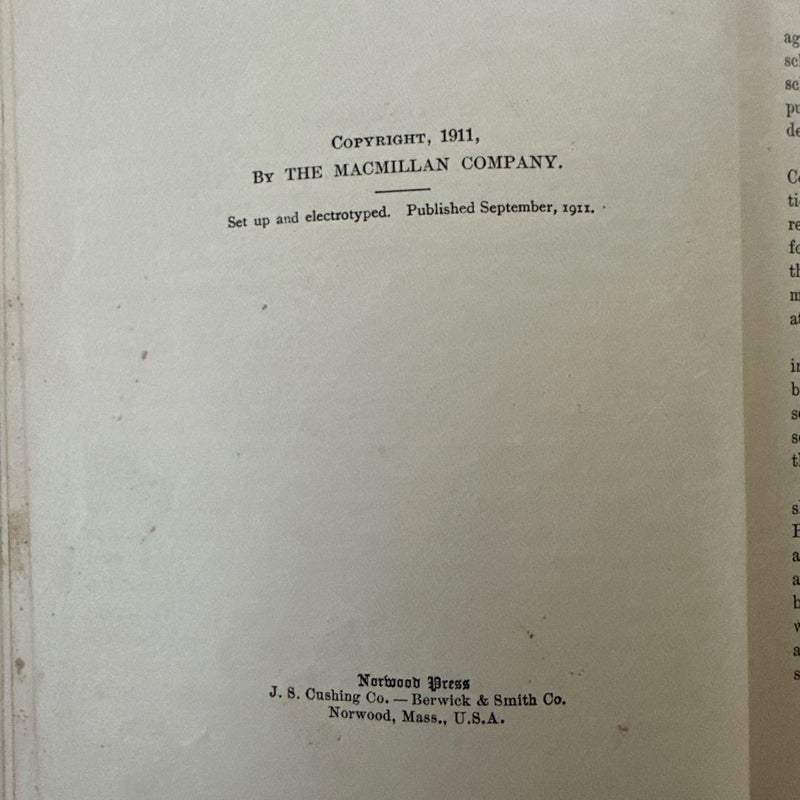 Beginnings of Agriculture 1911 1st Edition