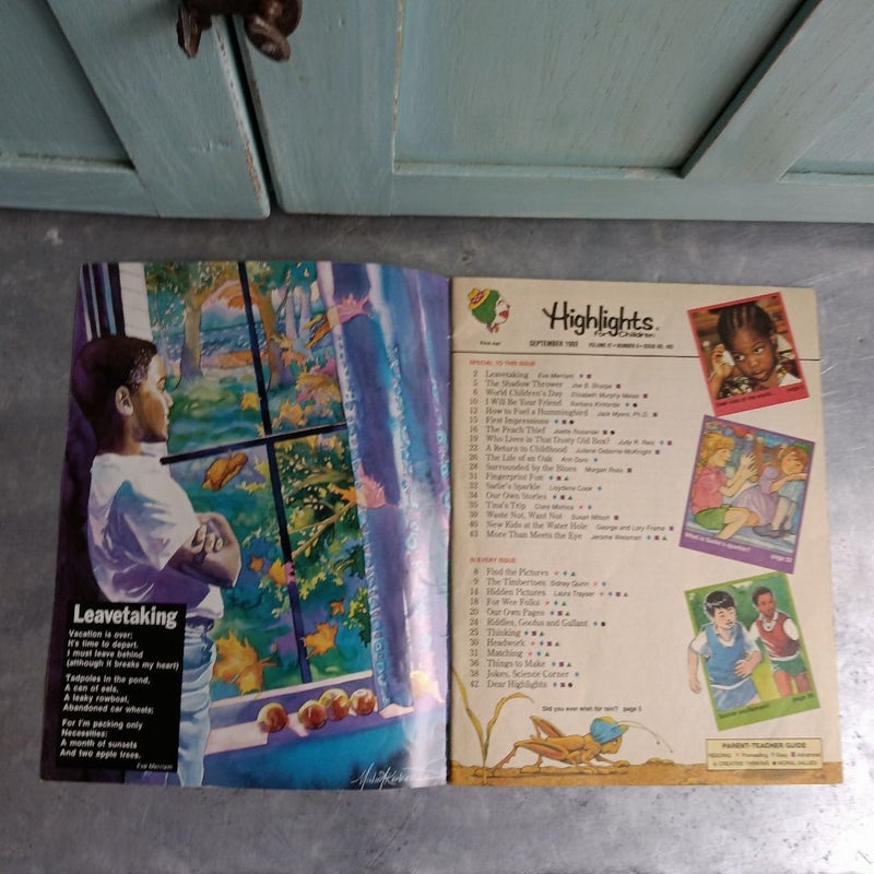 Highlights For Children - September 1992 