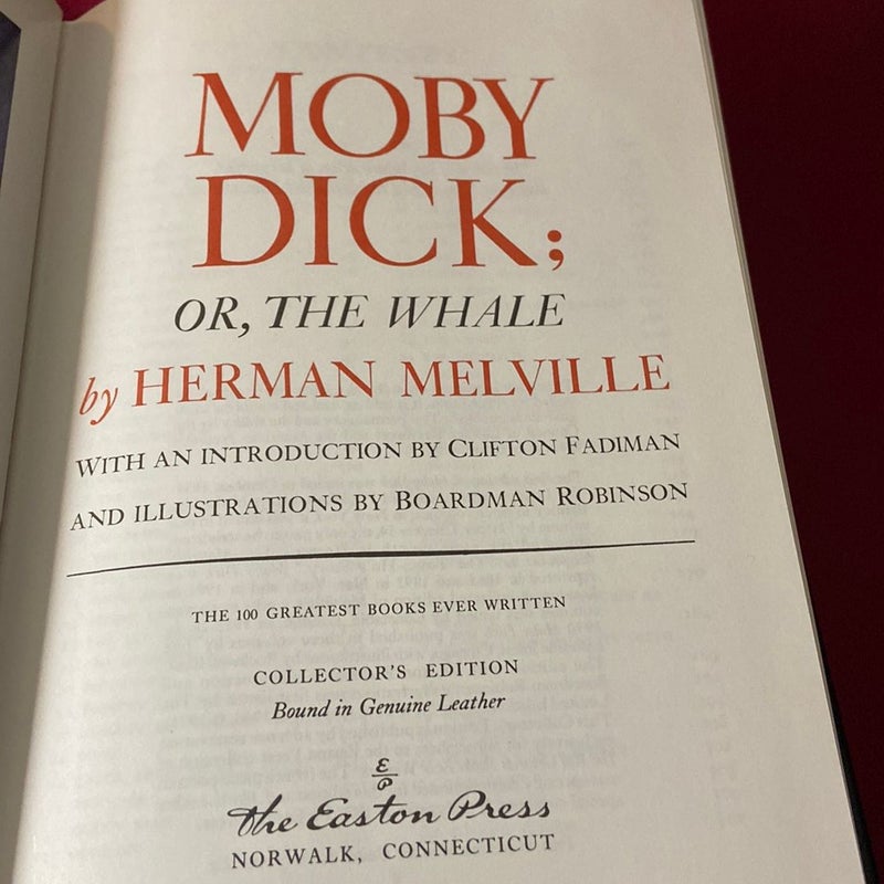 Moby Dick or The Whale