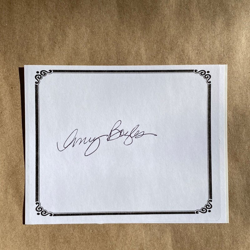 Amy Boyles Original Signed Bookplate 