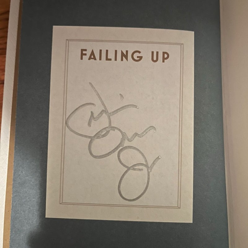 SIGNED Failing Up