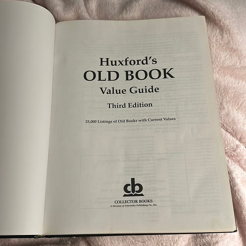 Huxford's Old Book Value Guide