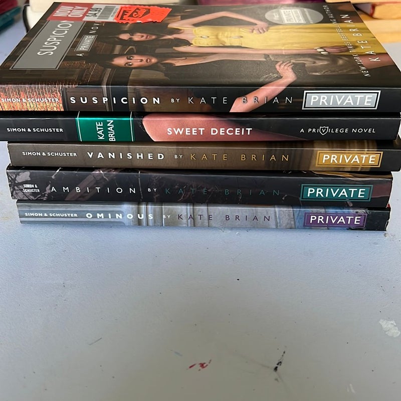 Private series (5 books)