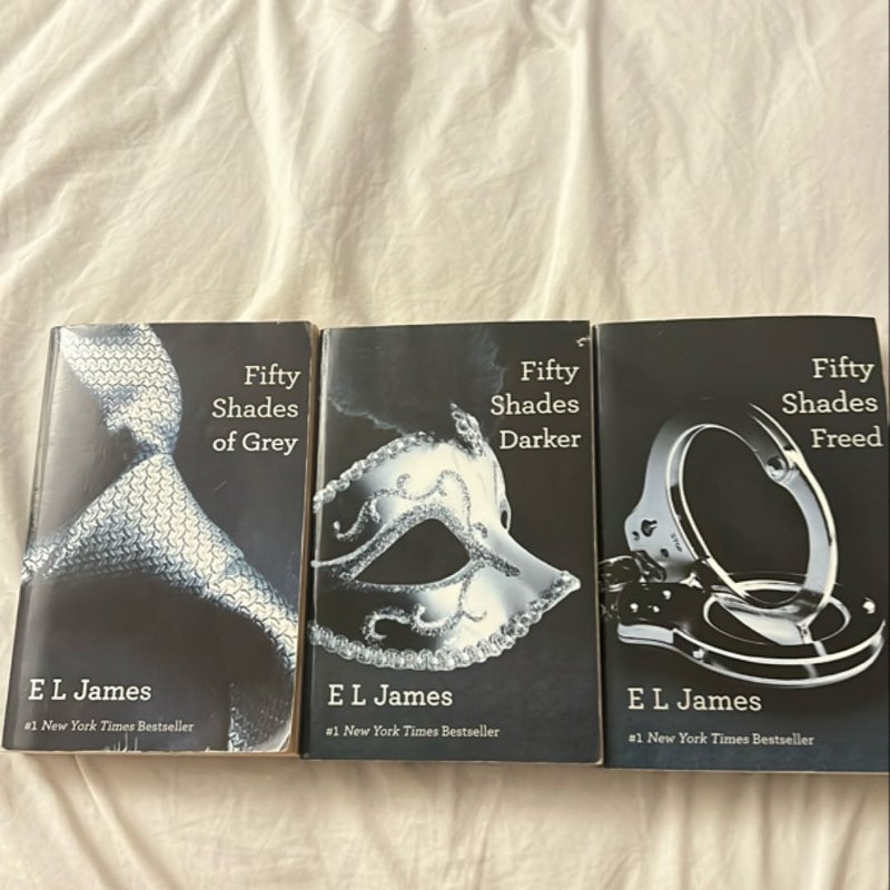 Fifty Shades of Grey Books 1-3