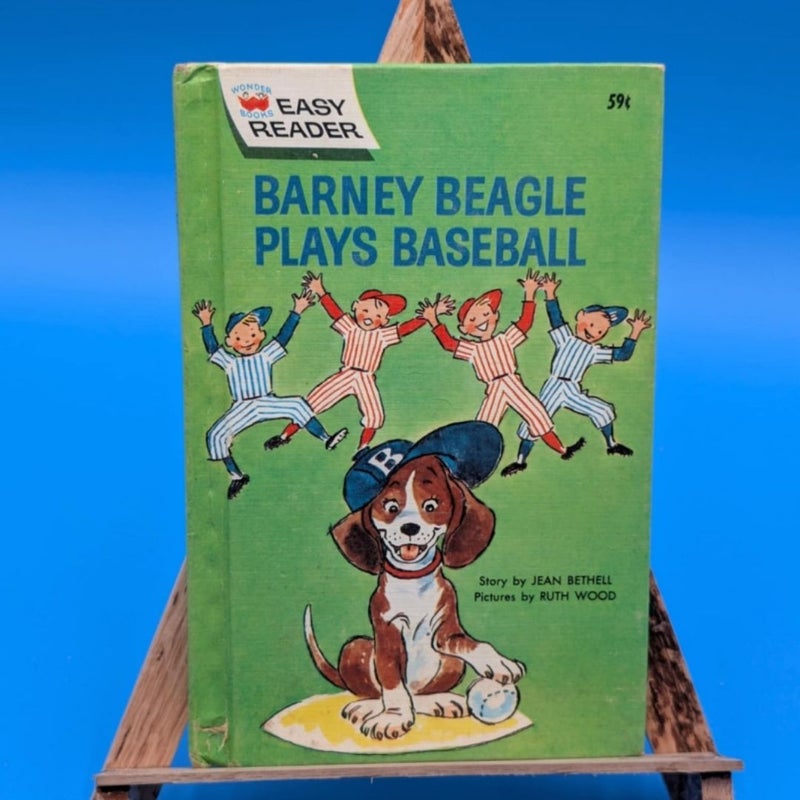 BARNEY BEAGLE PLAYS BASEBALL