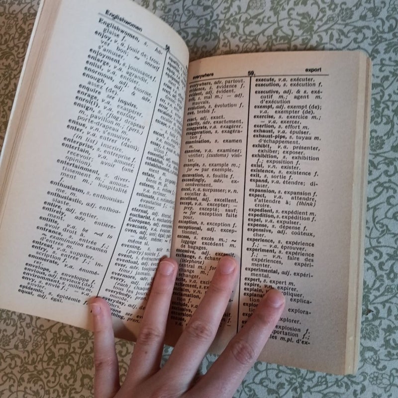 Webster's French-English Dictionary