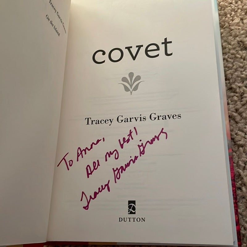 Covet (signed by the author)