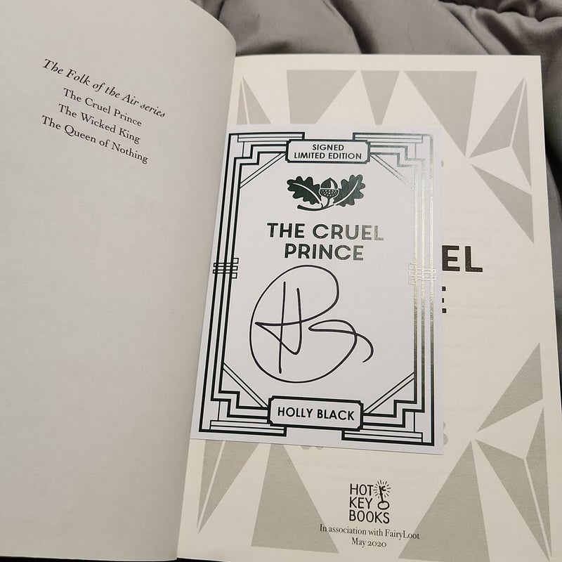 FairyLoot - The Folk of the Air Trilogy The Cruel Prince