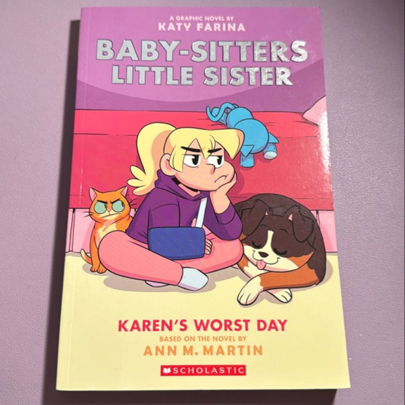 Karen's Worst Day (Baby-Sitters Little Sister Graphic Novel #3)