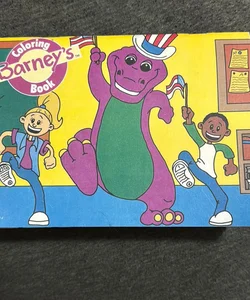 Barney coloring book 