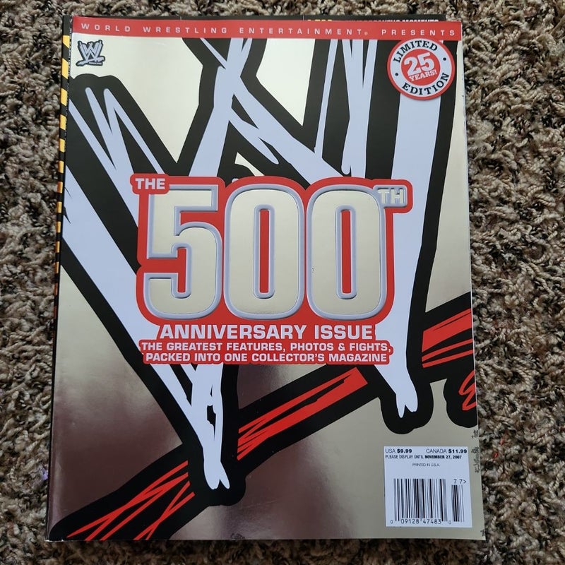 WWE magazines 