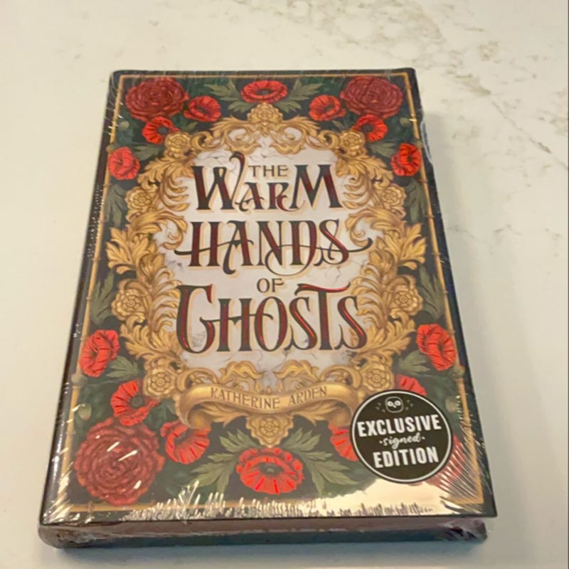 New! Sealed! Signed! The Warm Hands of Ghosts - Owlcrate