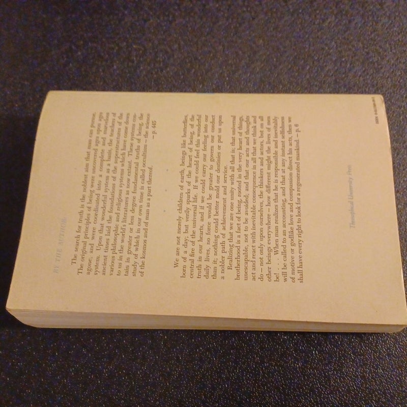Fundamentals of the Esoteric Philosophy