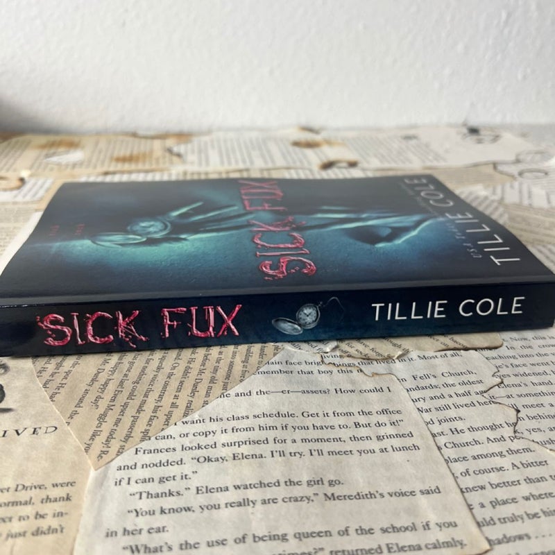 OOP signed Sick Fux by Tillie Cole