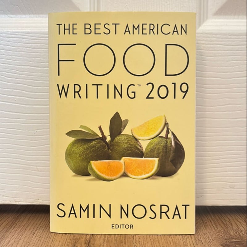 The Best American Food Writing 2019