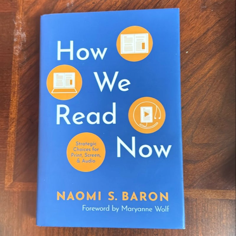 How We Read Now