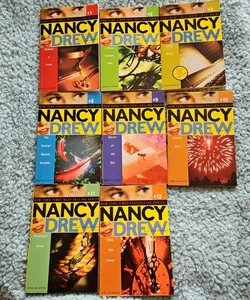 Nancy Drew: Girl Detective (books 1-3, 8-12)