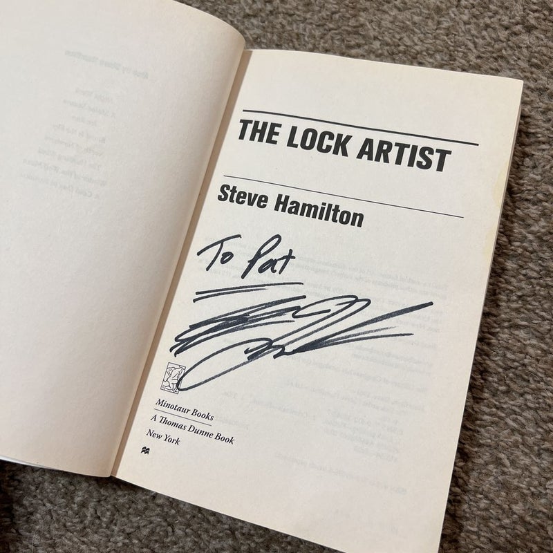 The Lock Artist - SIGNED COPY