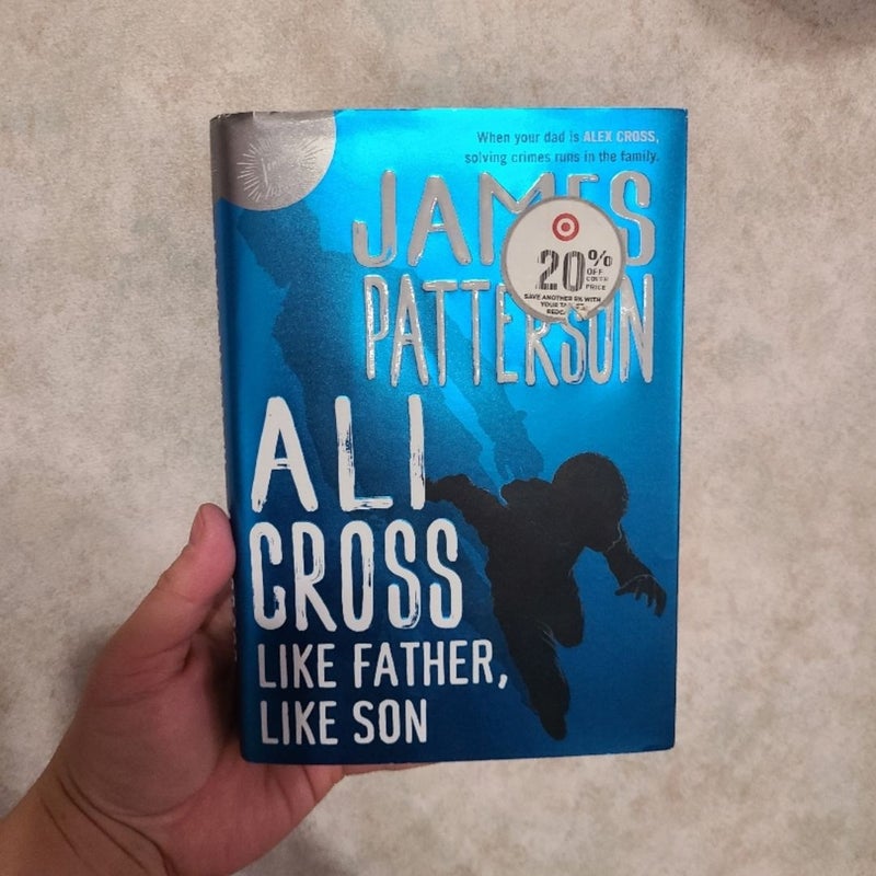 Ali Cross Detective Trio by James Patterson (3 Books) Like New Condition Trilogy
