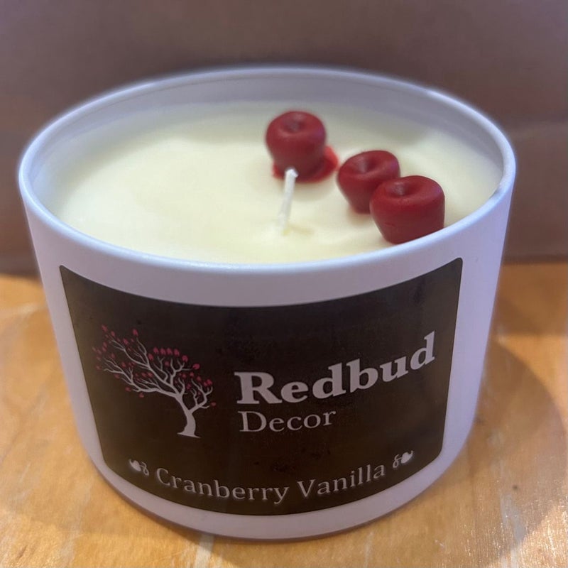 Cranberry Vanilla Candle