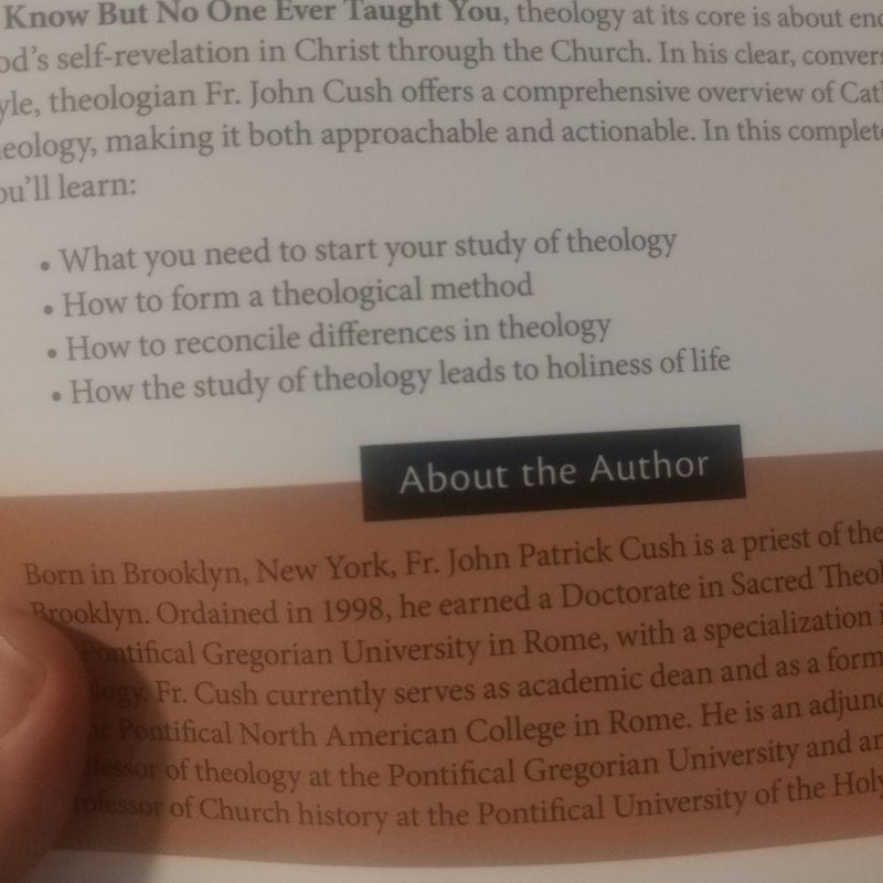 The How-To Book of Catholic Theology