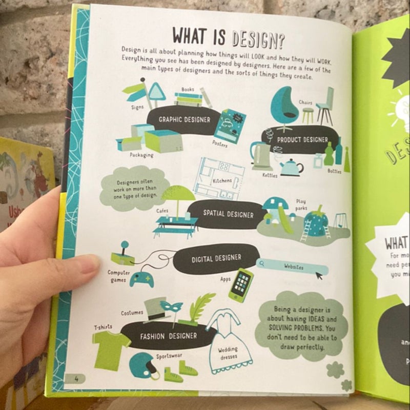 Usborne Design Activity Book