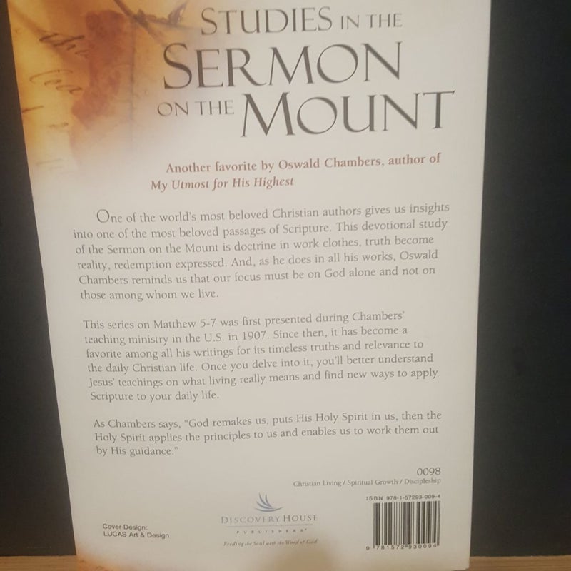 Studies in the Sermon on the Mount