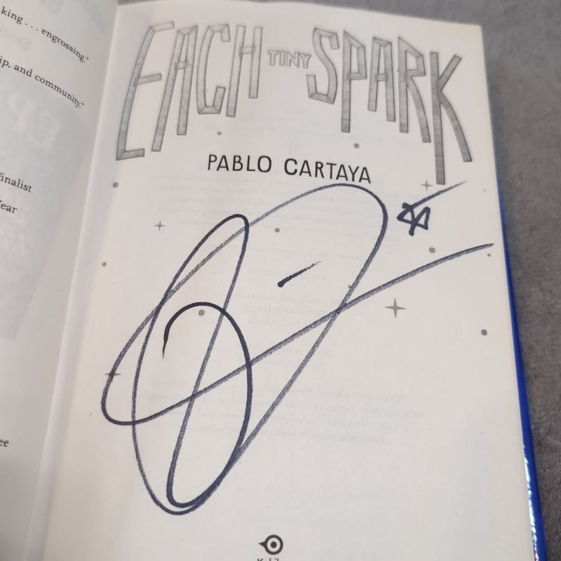 Each Tiny Spark (signed by author)