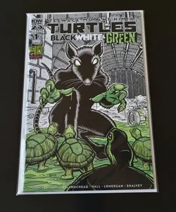 Teenage Mutant Ninja Turtles: Black, White & Green #1